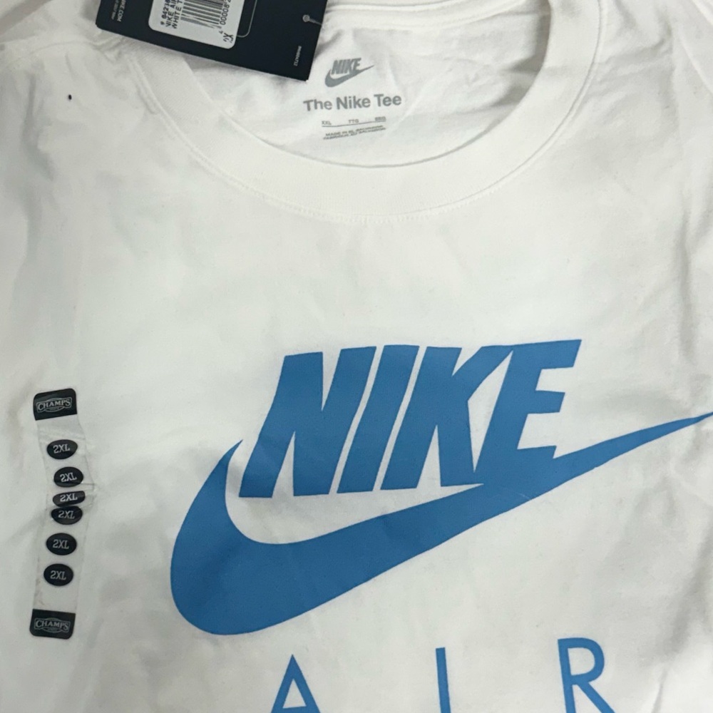 Nike Short Sleeve T-Shirt Lot with Blue, White, Mint, Teal, Orange Accents - Picture 7 of 11